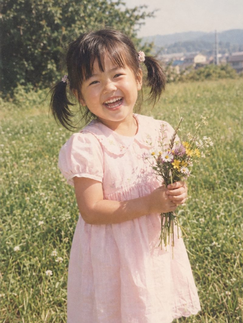Aoiの幼少期の写真