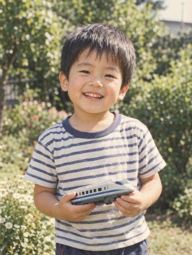 Harutoの幼少期の写真